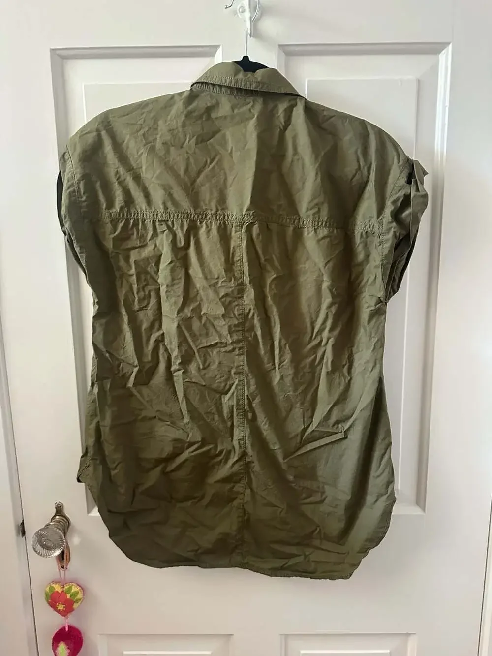 J. Crew Olive Green Cotton Tunic